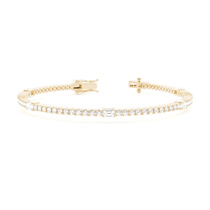 Emerald Diamond Bracelets