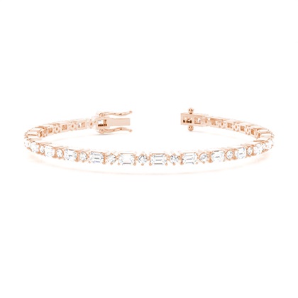 Rose Gold Diamond Bracelets