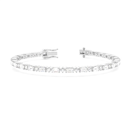 Emerald Diamond Bracelets