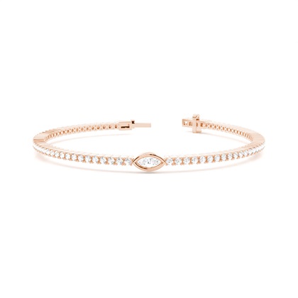 Rose Gold Diamond Bracelets