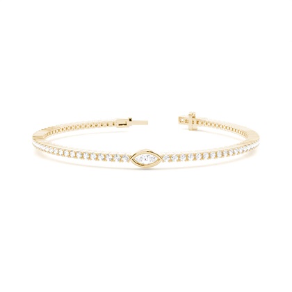 Yellow Gold Diamond Bracelets
