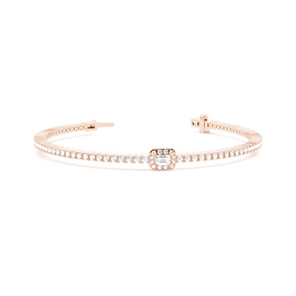 Rose Gold Diamond Bracelets