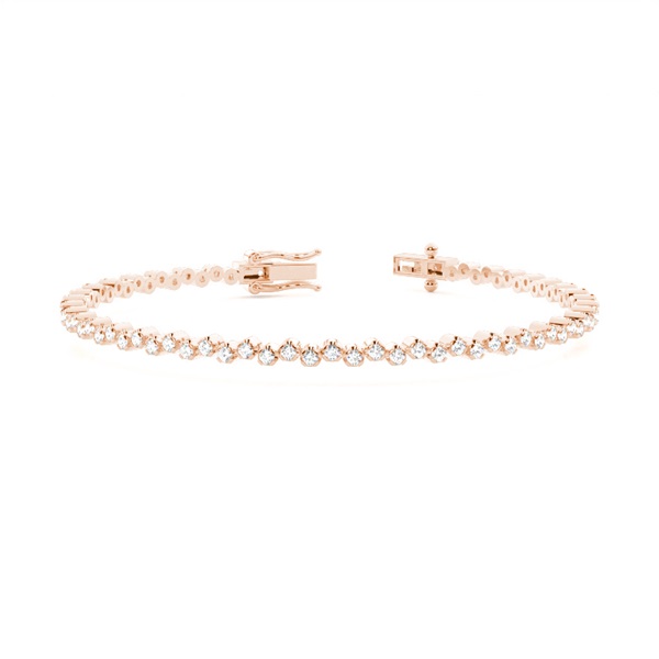 Prong Setting Round Tennis Bracelet