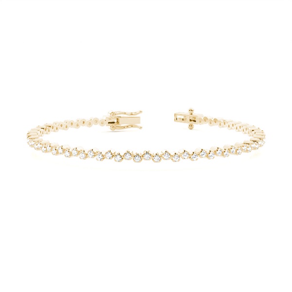 Prong Setting Round Tennis Bracelet