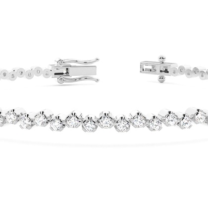 White Gold Diamond Tennis Bracelet
