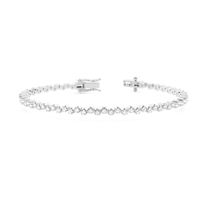 White Gold Diamond Bracelets