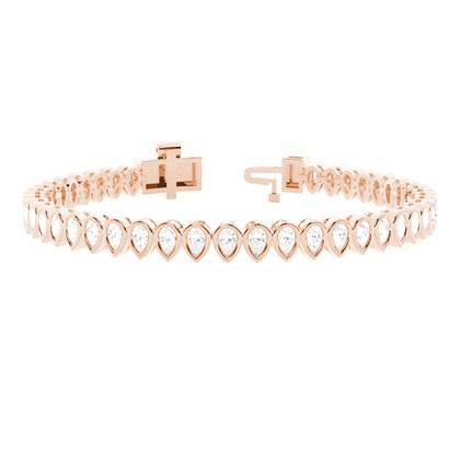 Rose Gold Diamond Bracelets