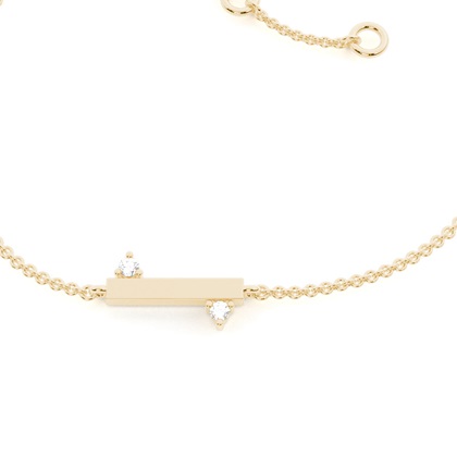 Yellow Gold Chain Bracelets