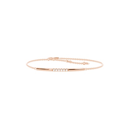 Rose Gold Chain Diamond Bracelets