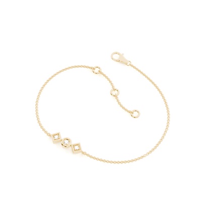 Yellow Gold Diamond Bracelets