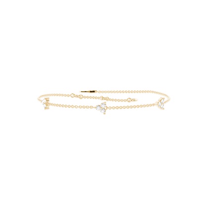Yellow Gold Diamond Bracelets