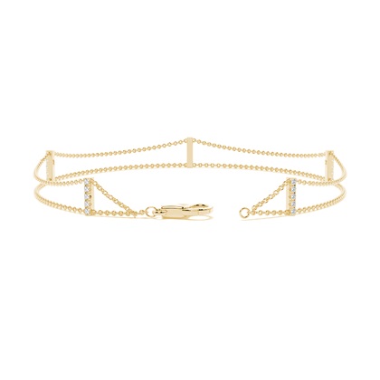 Yellow Gold Diamond Bracelets