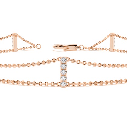 Rotgold Zierliche Armbänder