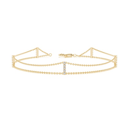 Yellow Gold Diamond Bracelets