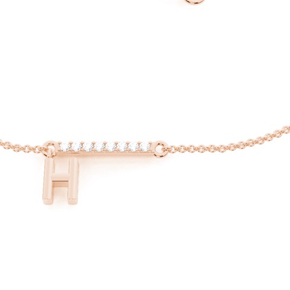 Rose Gold Diamond Bracelets