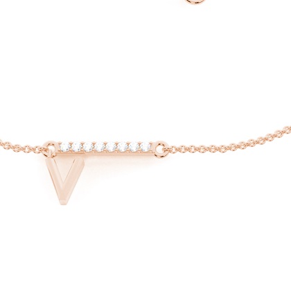 Rose Gold Diamond Bracelets