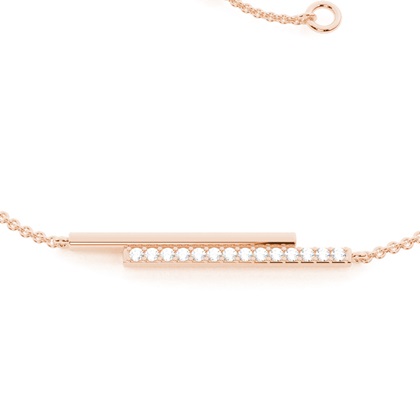 Rose Gold Diamond Bracelets