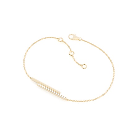 Yellow Gold Diamond Bracelets