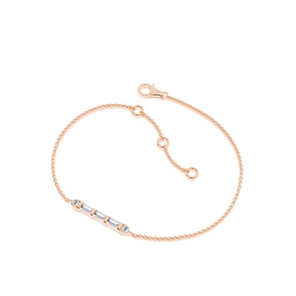Rose Gold Diamond Bracelets