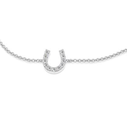 Hufeisen Zarte Diamant Armkette