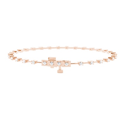 Rose Gold Diamond Bracelets