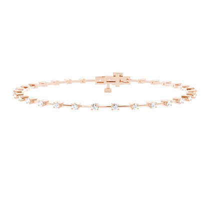 Rose Gold Diamond Bracelets