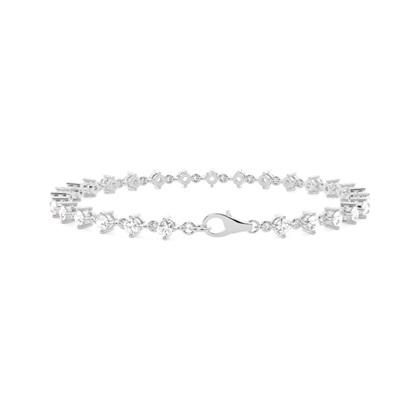 Infinity Linked Tennis Bracelet