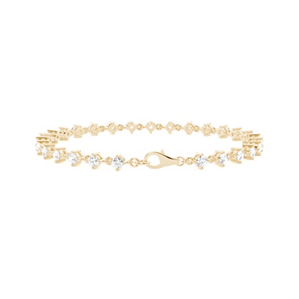 Yellow Gold Diamond Bracelets