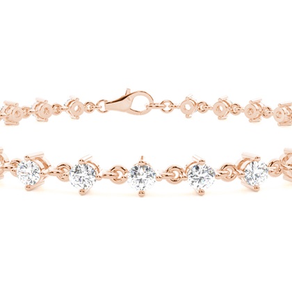 Infinity Linked Tennis Bracelet