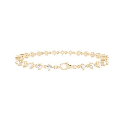 Yellow Gold Diamond Bracelets