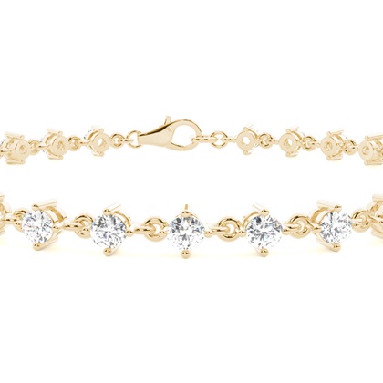 Infinity Linked Tennis Bracelet