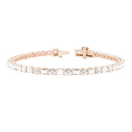 Rose Gold Diamond Bracelets
