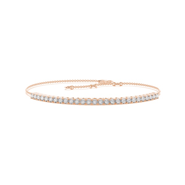 Illusion set Tennis look Chain Bracelet