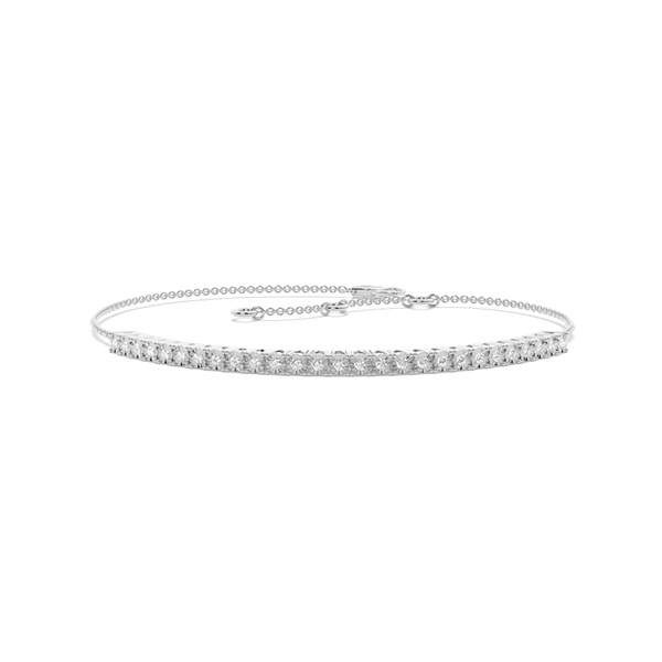 Illusion set Tennis look Chain Bracelet