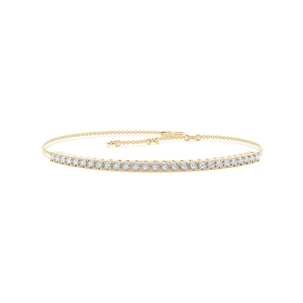 Illusion set Tennis look Chain Bracelet