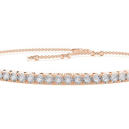 Tennisarmband in Illussions-Fassung