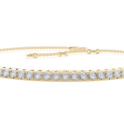 Tennisarmband in Illussions-Fassung