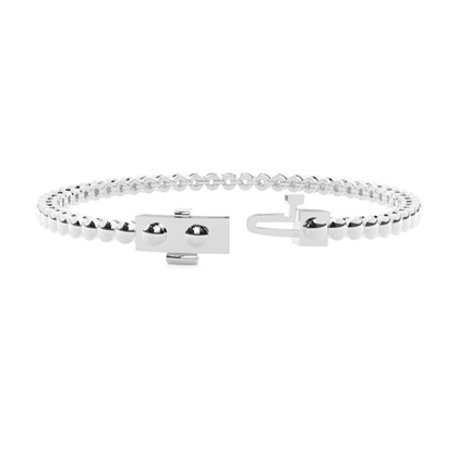 Silver Diamond Bracelets