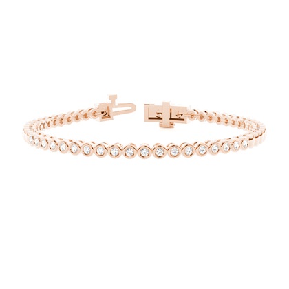 Rose Gold Diamond Bracelets