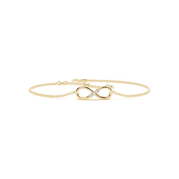 Infinity Diamond Dainty Chain Bracelet