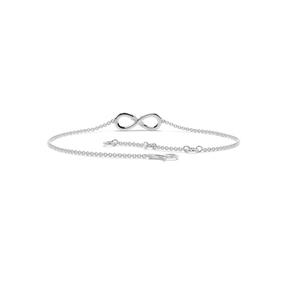 Infinity zarte Diamant Armkette