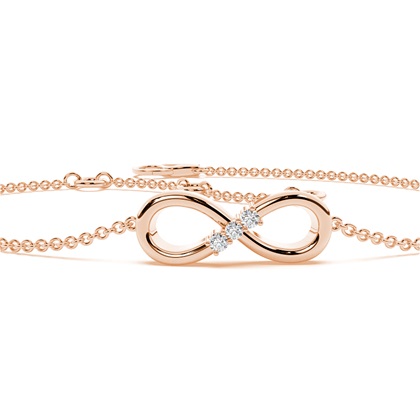 Rose Gold Chain Bracelets
