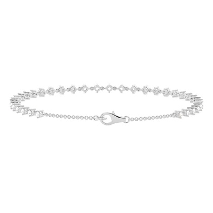 Infinity Linked Tennis Bracelet