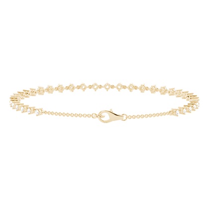 Yellow Gold Diamond Bracelets