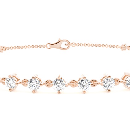Infinity Linked Tennis Bracelet