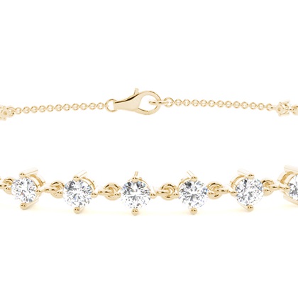 Infinity Linked Tennis Bracelet