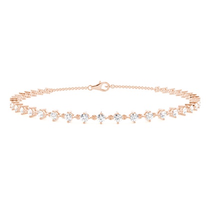 Round Diamond Bracelets