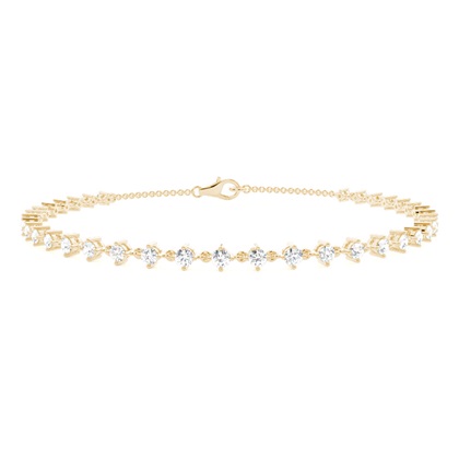 Round Diamond Bracelets