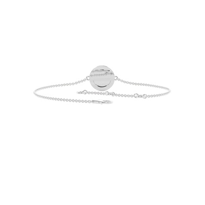 Round diamond round shape everyday chain bracelet