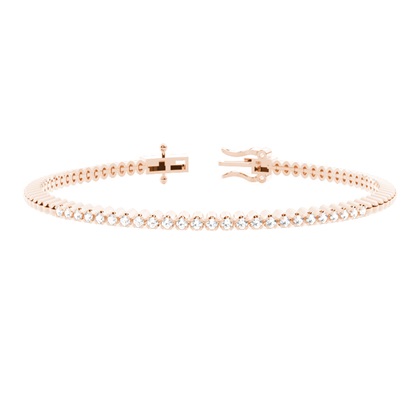 Rose Gold Diamond Bracelets